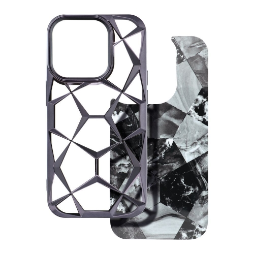 Силиконов калъф Twinki за iPhone 13 Pro, Черен