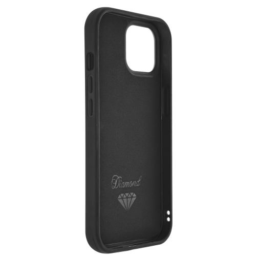 Удароустойчив калъф Diamond Blink за iPhone 15, Цветни камъни
