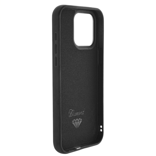 Удароустойчив калъф Diamond Blink за iPhone 15 Pro Max, Цветни камъни 