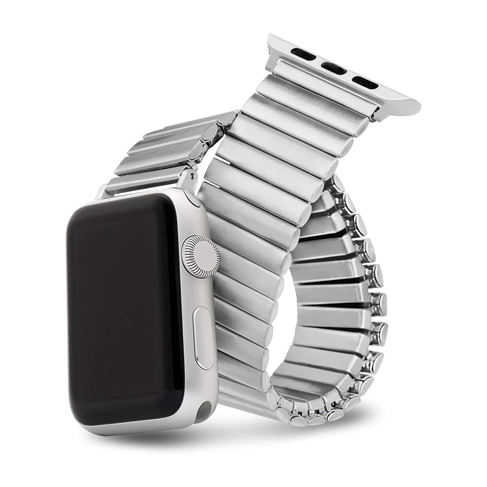 Метална ластична каишка Elastic за Apple Watch 42 /44 /45 / 49mm, Сребрист