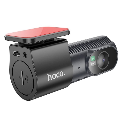 Камера за кола HOCO Driving Recorder 2K DV7, Черен