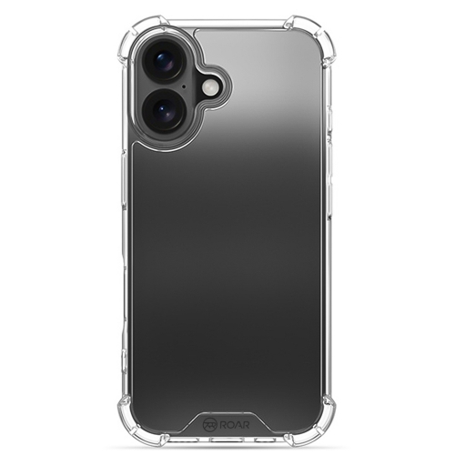 Удароустойчив калъф Armor Jelly Roar за iPhone 16, Прозрачен