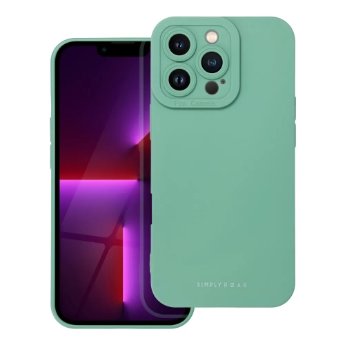 Силиконов калъф Roar Luna Case за iPhone 16 Pro, Зелен