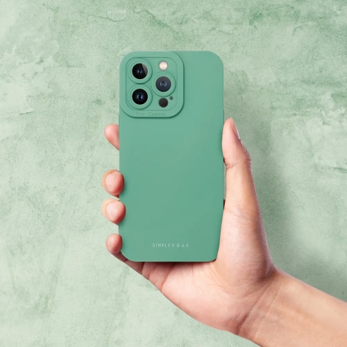 Силиконов калъф Roar Luna Case за iPhone 16 Pro, Зелен