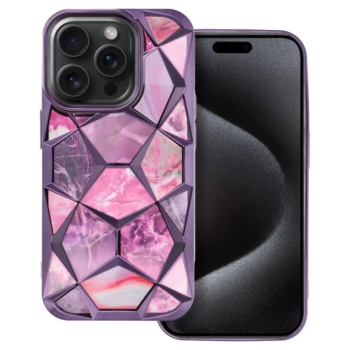 Силиконов калъф Twinki за iPhone 16 Pro, Лилав