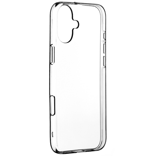 Силиконов калъф за iPhone 16 Plus, 0.5 mm, Прозрачен