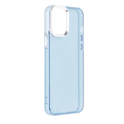 Силиконов калъф PEARL за iPhone 16, Светло син