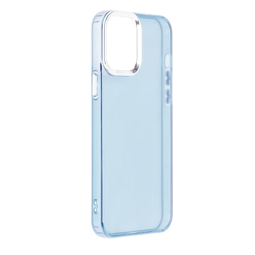 Силиконов калъф PEARL за iPhone 16 Plus, Светло син
