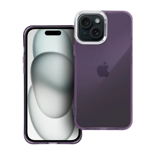 Силиконов калъф PEARL за iPhone 16 Pro Max, Лилав