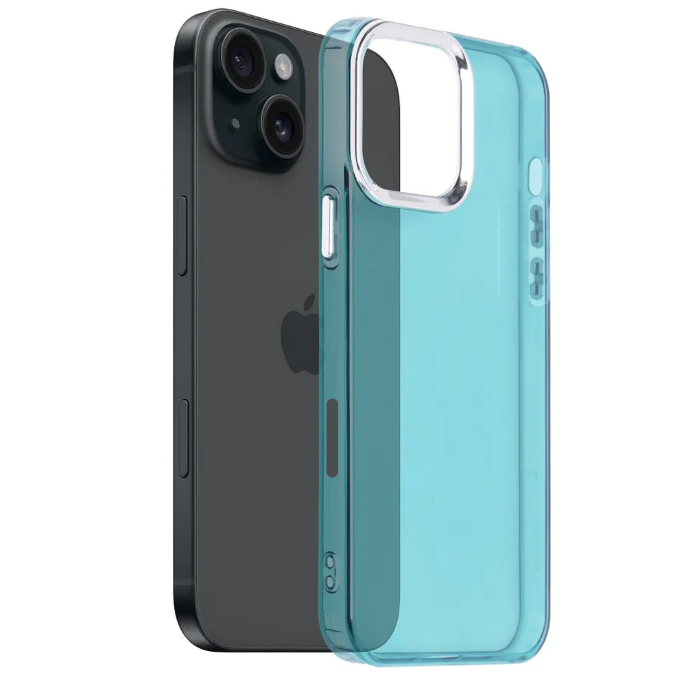 Силиконов калъф PEARL за iPhone 16 Pro, Зелен