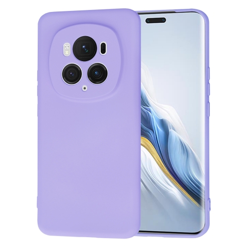 Силиконов калъф Techsuit SoftFlex за Huawei Honor Magic6 Pro, Светло лилав