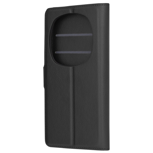 Калъф тефтер Techsuit Leather Folio за Huawei Honor Magic6 Pro, Черен
