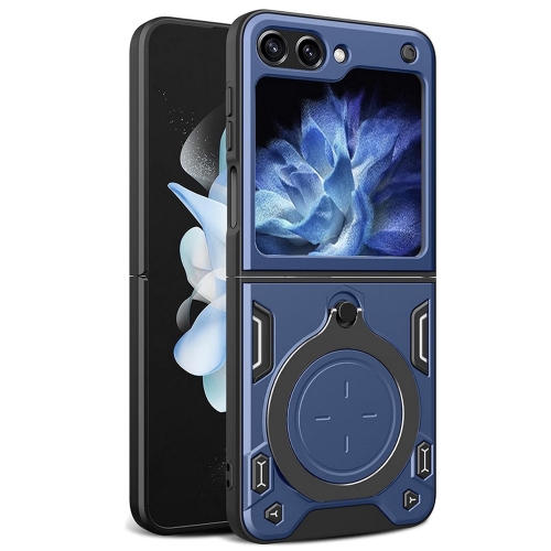 Удароустойчив гръб Techsuit Camguard pro за Samsung Galaxy Z Flip 6, Син