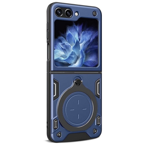 Удароустойчив гръб Techsuit Camguard pro за Samsung Galaxy Z Flip 6, Син