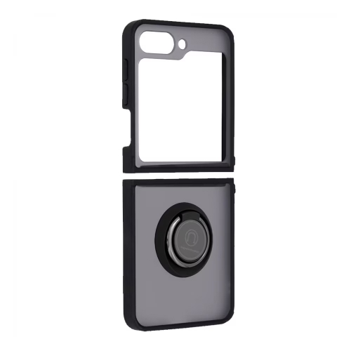 Удароустойчив калъф Techsuit Glinth за Samsung Galaxy Z Flip 6, Черен