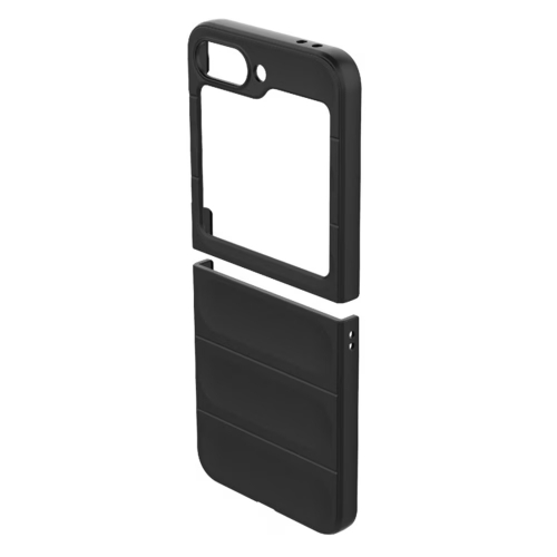 Удароустойчив калъф Techsuit Magic Shield за Samsung Galaxy Z Flip 6, Черен