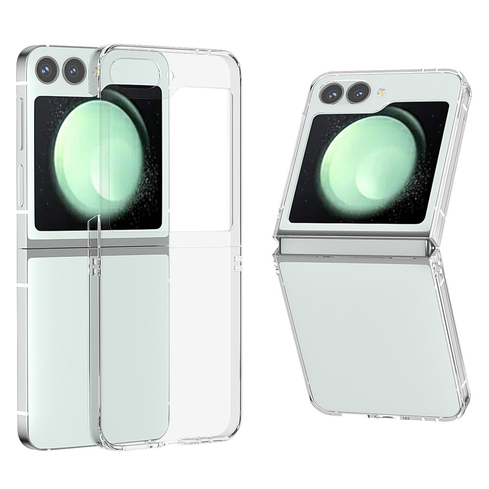 Пластмасов калъф за Samsung Galaxy Z Flip6, Прозрачен