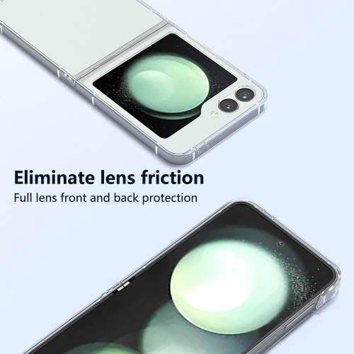 Пластмасов калъф за Samsung Galaxy Z Flip6, Прозрачен