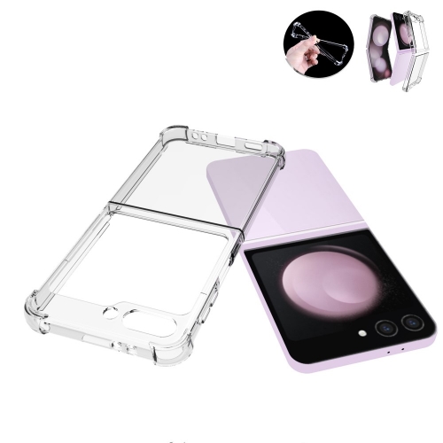 Силиконов калъф Anti-Drop за Samsung Galaxy Z Flip6, Прозрачен