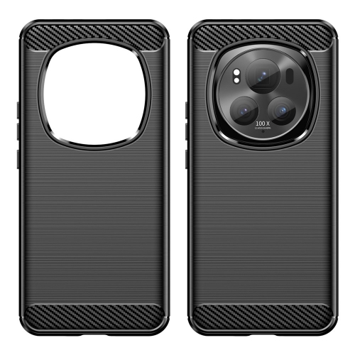Силиконов Калъф Carbon за Honor Magic6 Pro, Черен