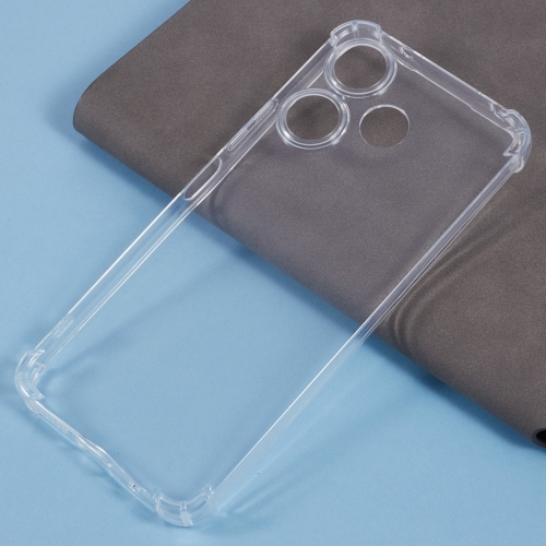 Силиконов калъф Anti-Drop за Xiaomi Redmi 13 4G / Redmi 13 5G, Прозрачен