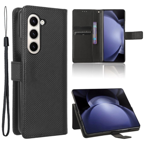 Калъф Тефтер Smart Book за Samsung Galaxy Z Fold6, Черен