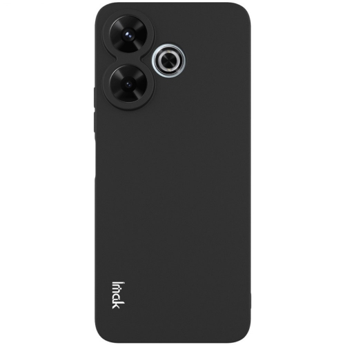 Силиконов калъф IMAK UX-5 за Xiaomi Redmi 13 5G /Redmi 13 4G / Note 13R 5G / Poco M6 4G, Черен