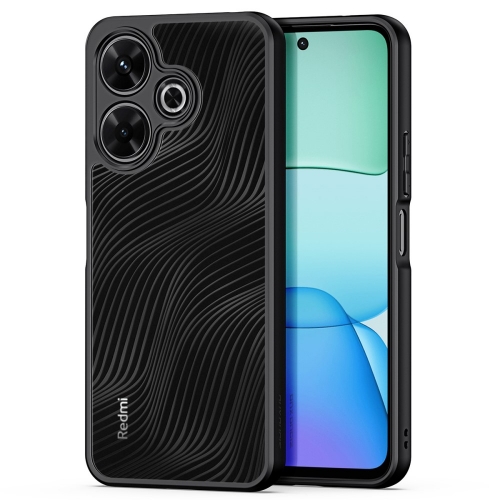 Удароустойчив калъф DUX DUCIS Aimo за Xiaomi Redmi 13 5G /Redmi 13 4G / Note 13R 5G / Poco M6 4G, Прозрачен-черен