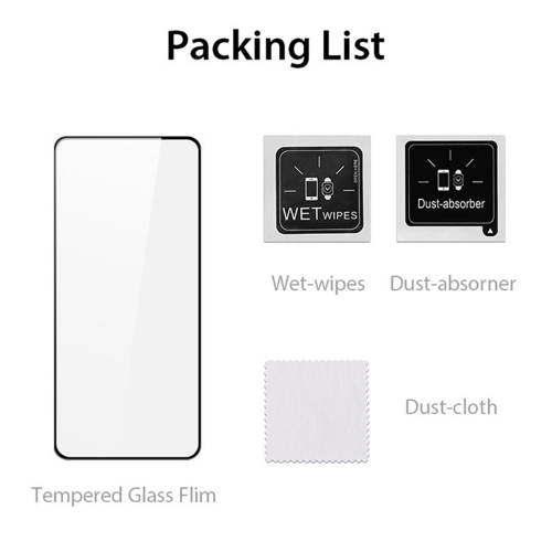 Стъклен протектор DUX DUCIS 5D Full Glue за Xiaomi Redmi 13 5G / Redmi 13 4G, Черен