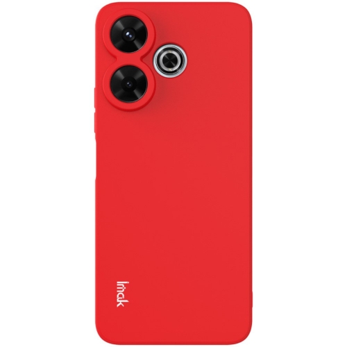 Силиконов калъф IMAK UC-4 за Xiaomi Redmi 13 5G /Redmi 13 4G / Note 13R 5G / Poco M6 4G, Червен