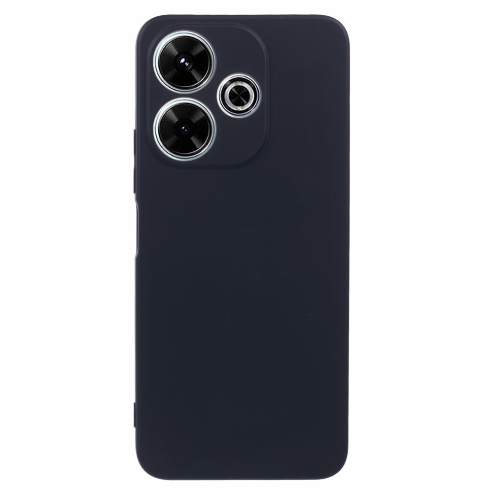 Силиконов калъф Silicone Lite за Xiaomi Redmi 13 5G /Redmi 13 4G / Note 13R 5G / Poco M6 4G, Черен