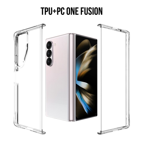 Удароустойчив калъф за Samsung Galaxy Z Fold6, Прозрачен