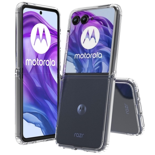 Удароустойчив калъф Acrylic за Motorola Razr 50 Ultra 5G, Прозрачен
