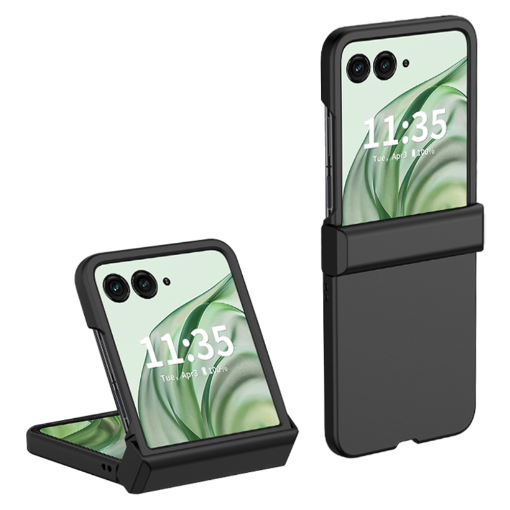 Удароустойчив калъф Skin Feel за Motorola Razr 50 Ultra 5G,  Черен