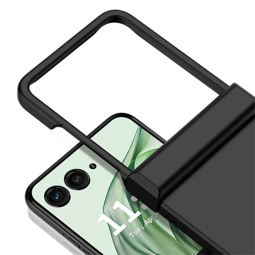 Удароустойчив калъф Skin Feel за Motorola Razr 50 Ultra 5G,  Черен