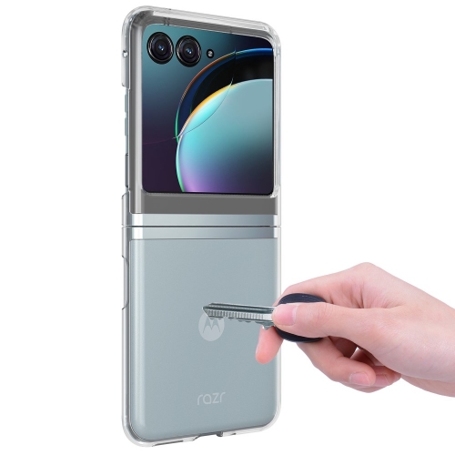 Удароустойчив калъф Acrylic за Motorola Razr 40 Ultra 5G, Прозрачен