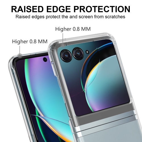 Удароустойчив калъф Acrylic за Motorola Razr 40 Ultra 5G, Прозрачен
