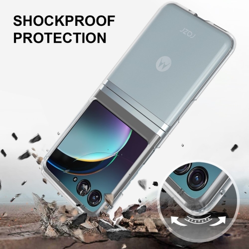 Удароустойчив калъф Acrylic за Motorola Razr 40 Ultra 5G, Прозрачен