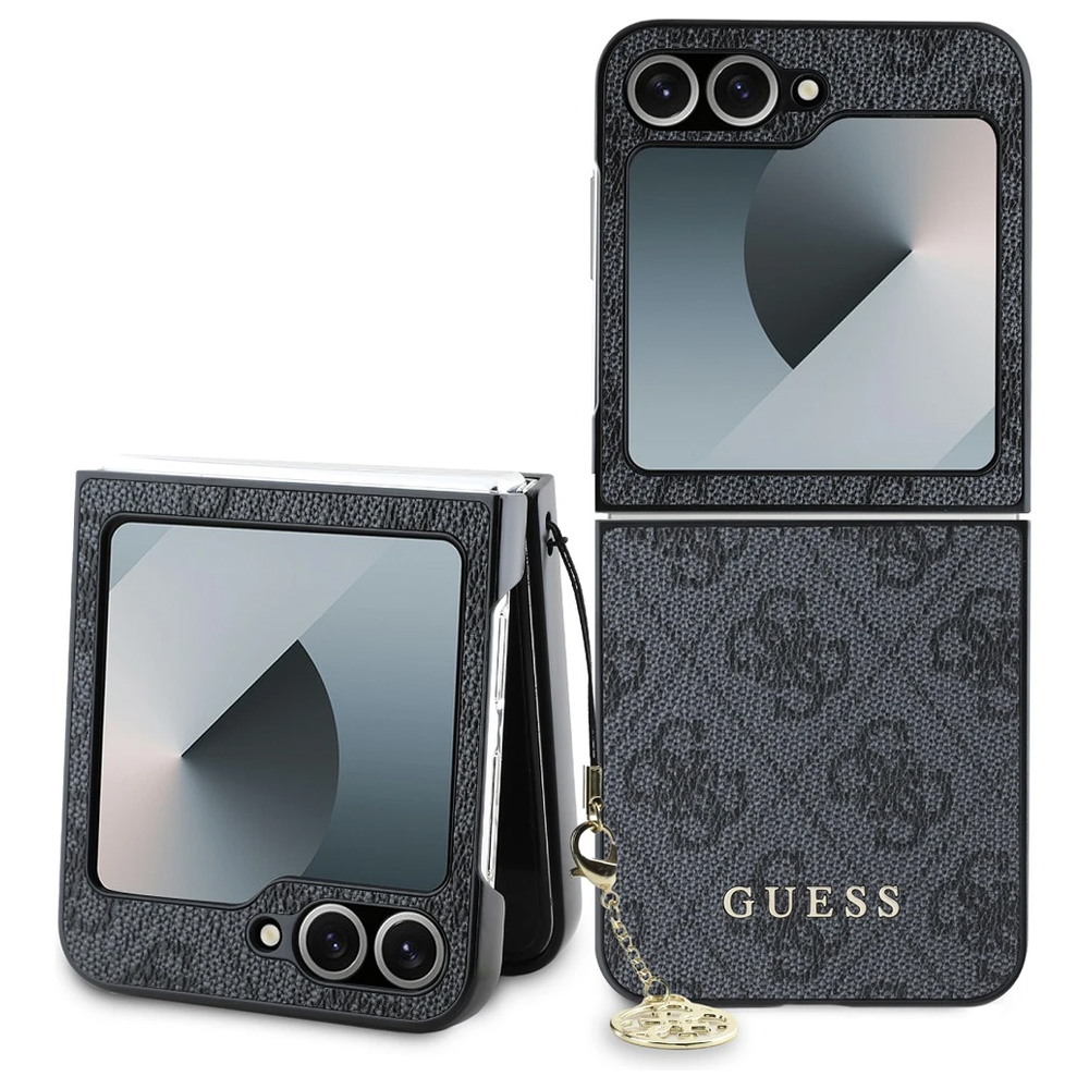 Калъф Guess за Samsung Galaxy Z Flip 6, 4G Charm Case, GUHCZF6GF4GGR
