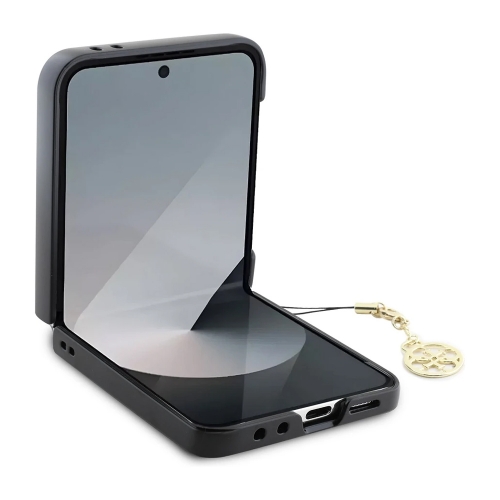 Калъф Guess за Samsung Galaxy Z Flip 6, 4G Charm Case, GUHCZF6GF4GGR