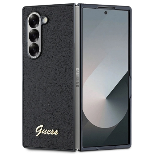 Калъф GUESS за Samsung Galaxy Z Fold 6, GUHCZFD6HGGSHK, Glitter Flakes Metal Logo Case