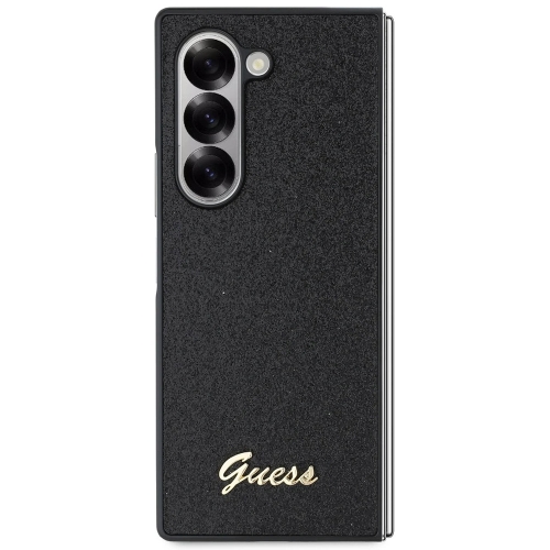 Калъф GUESS за Samsung Galaxy Z Fold 6, GUHCZFD6HGGSHK, Glitter Flakes Metal Logo Case