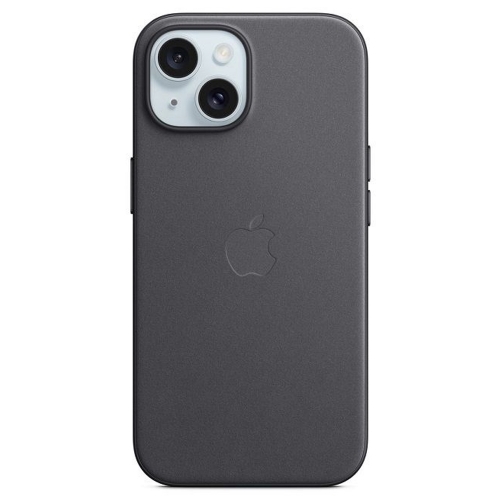 Калъф Apple FineWoven Case with MagSafe за iPhone 15, MT393ZM / A, Черен