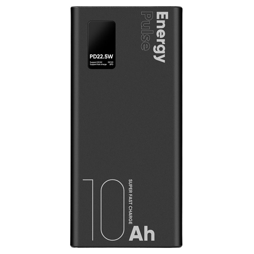 Универсална външна батерия OBAL-ME EnergyPulse 10000mAh 22.5W, Черен