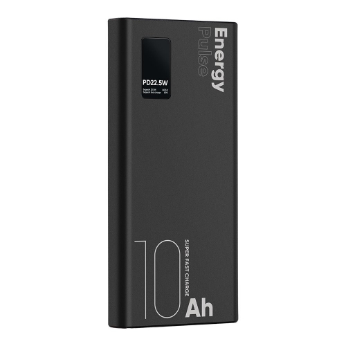 Универсална външна батерия OBAL-ME EnergyPulse 10000mAh 22.5W, Черен