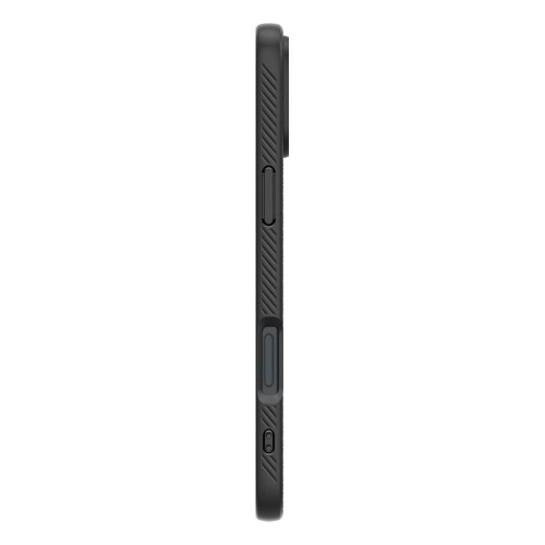 Удароустойчив Калъф Spigen Liquid Air за iPhone 16, ACS08194, Matte, Черен