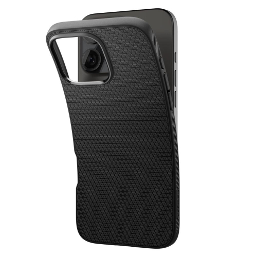 Удароустойчив Калъф Spigen Liquid Air за iPhone 16 Pro, ACS08117, Matte, Черен