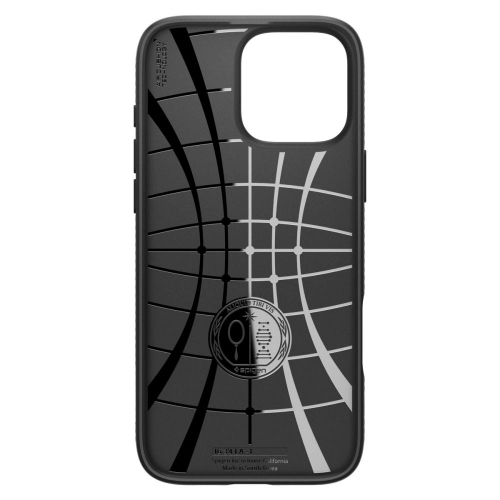 Удароустойчив Калъф Spigen Liquid Air за iPhone 16 Pro Max, ACS07988, Matte, Черен