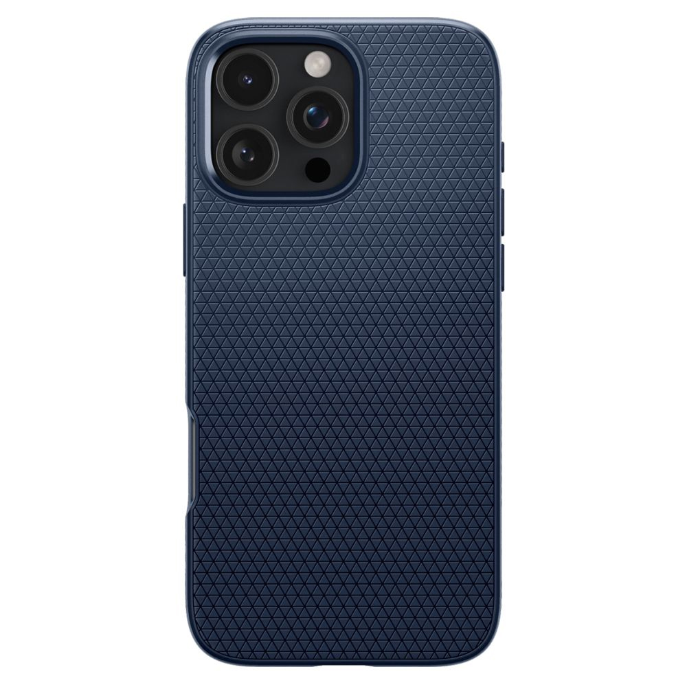 Удароустойчив Калъф Spigen Liquid Air за iPhone 16 Pro, ACS08118, Matte, Тъмно син