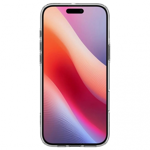Силиконов калъф Spigen Liquid Crystal за iPhone 16 Pro, ACS08112, Прозрачен